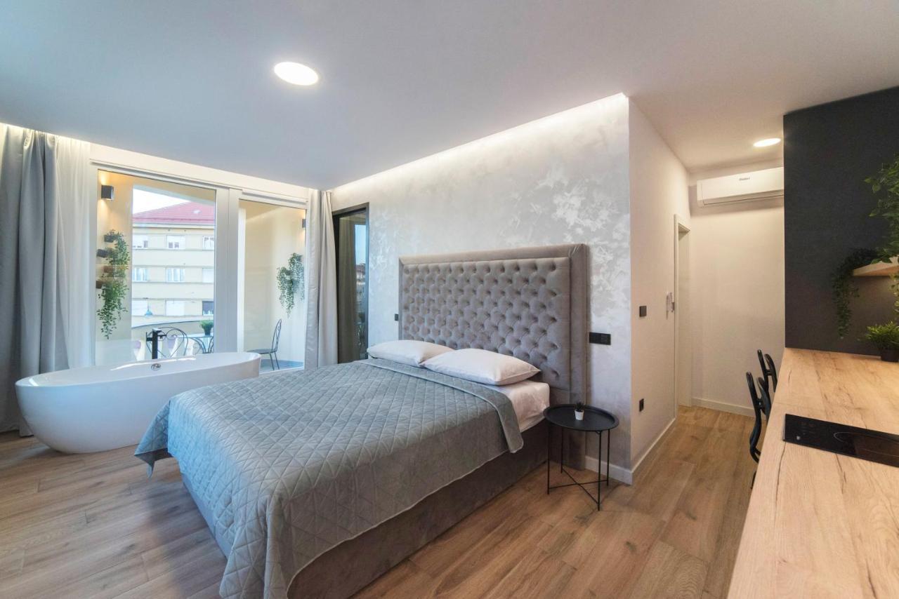 Liberty Apartments, 3Rd Floor, No Elevator Zagreb Bagian luar foto
