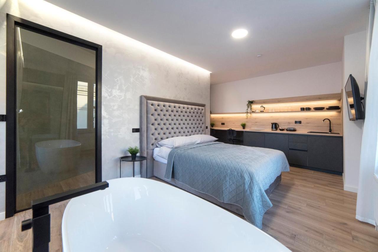 Liberty Apartments, 3Rd Floor, No Elevator Zagreb Bagian luar foto